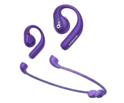 Słuchawka bezprzewodowa soundcore AeroFit Pro fioletowe
